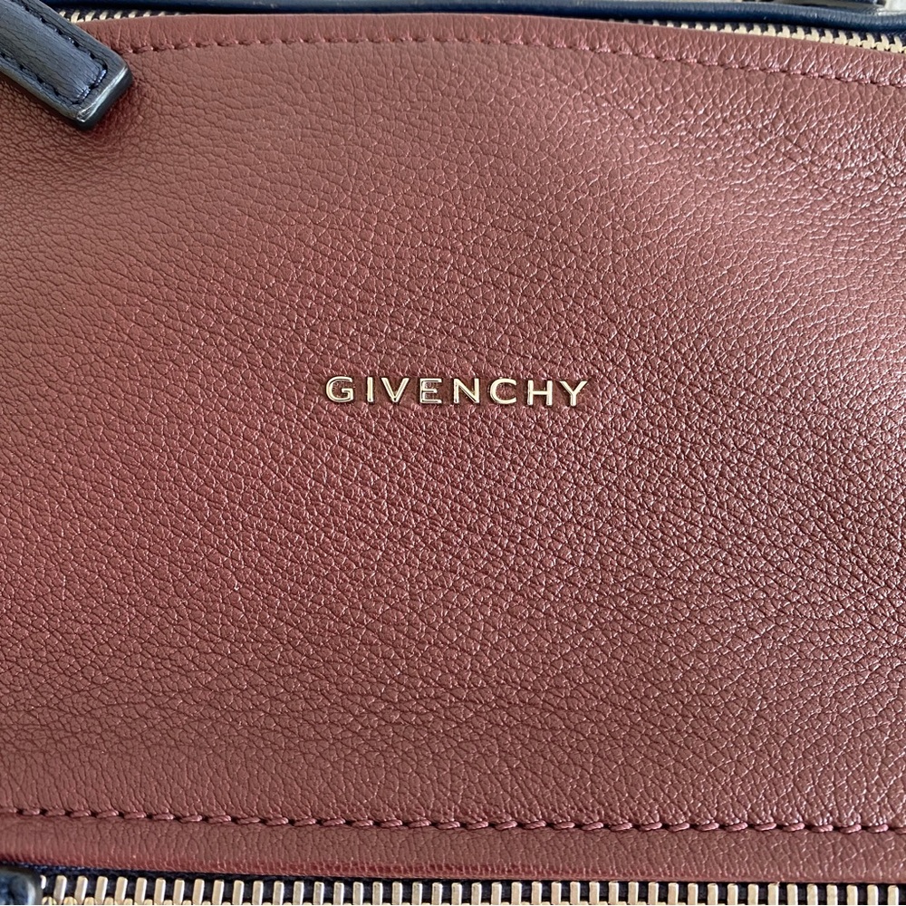 Givenchy pebbled colorblock leather shoulder bag - Picture 10 of 15